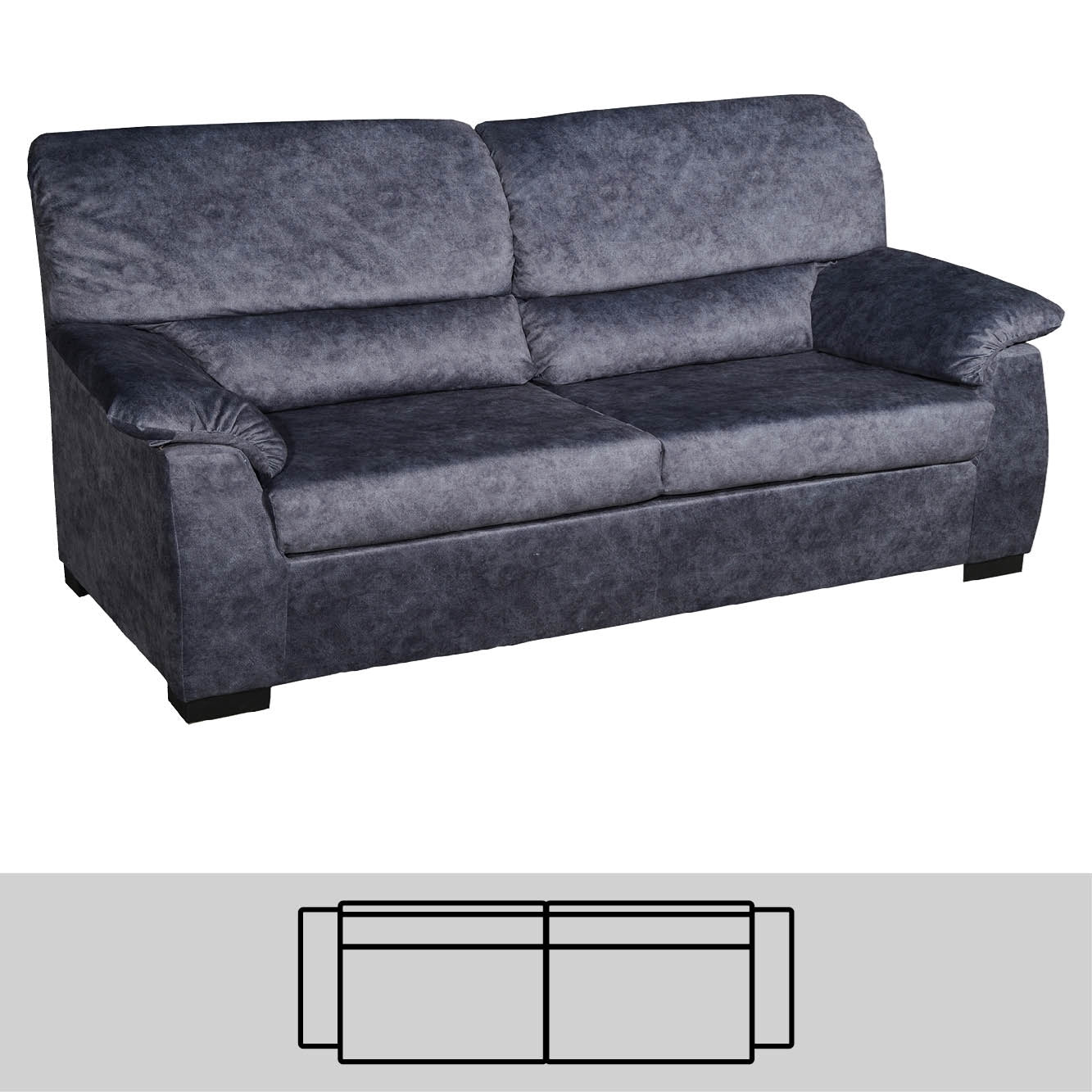 SOFA 3 PLAZAS VALEY