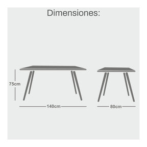 MESA HAINAN 140X80