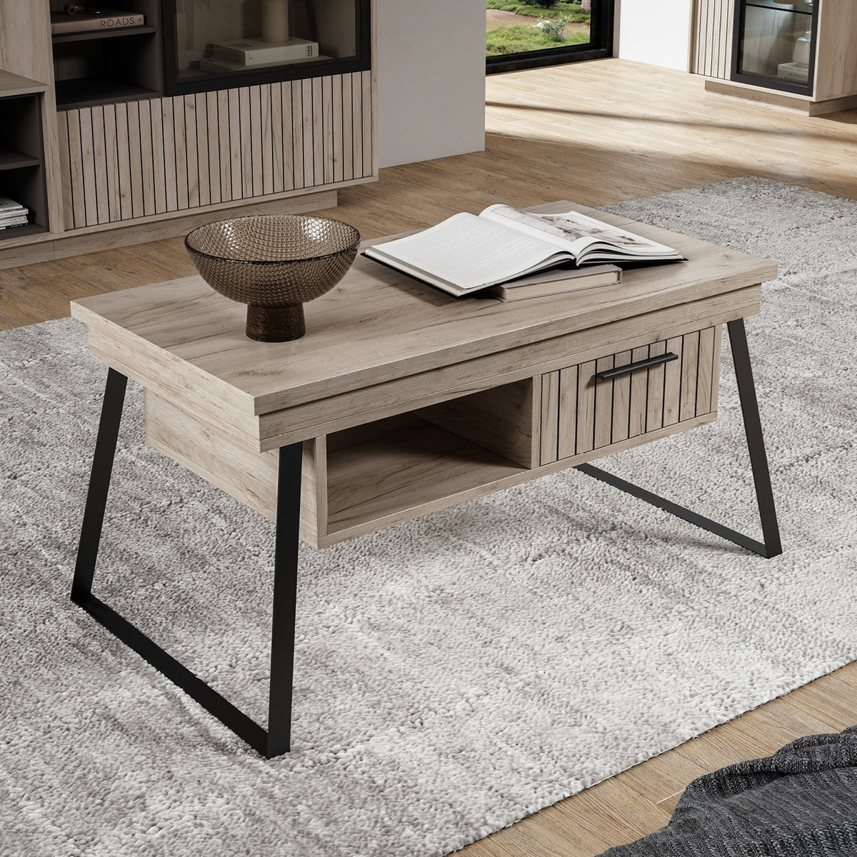 CAPRICCIO CONVERTIBLE COFFEE TABLE