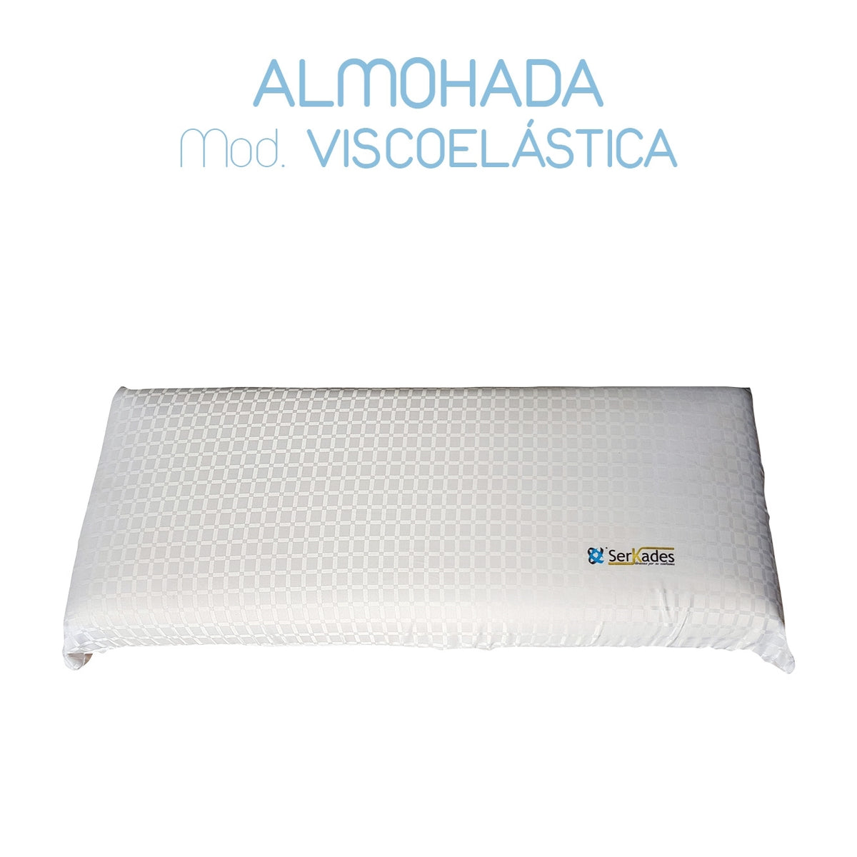 VISCOELASTIC PILLOW DOUBLE COVER