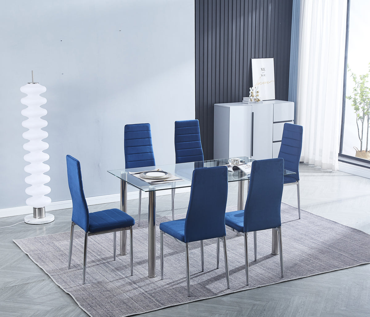 AVATAR TABLE SET WITH 4 CHAIRS