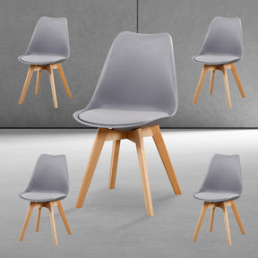 GRAY THIN CHAIR (Pack of 4 units)