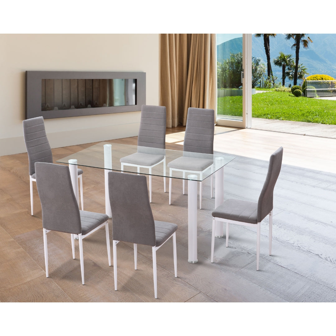 CONJUNTO DE MESA YURI + 4 CADEIRAS