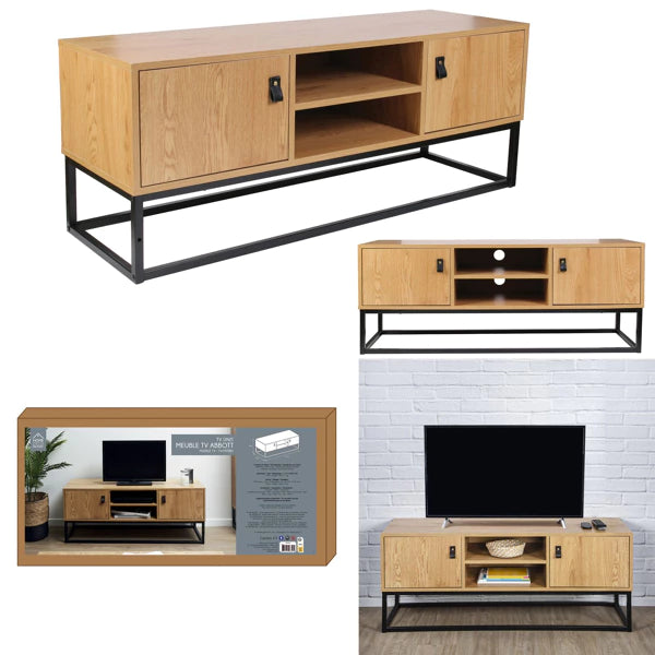 MUEBLE TV MADERA/METAL ABBOTT