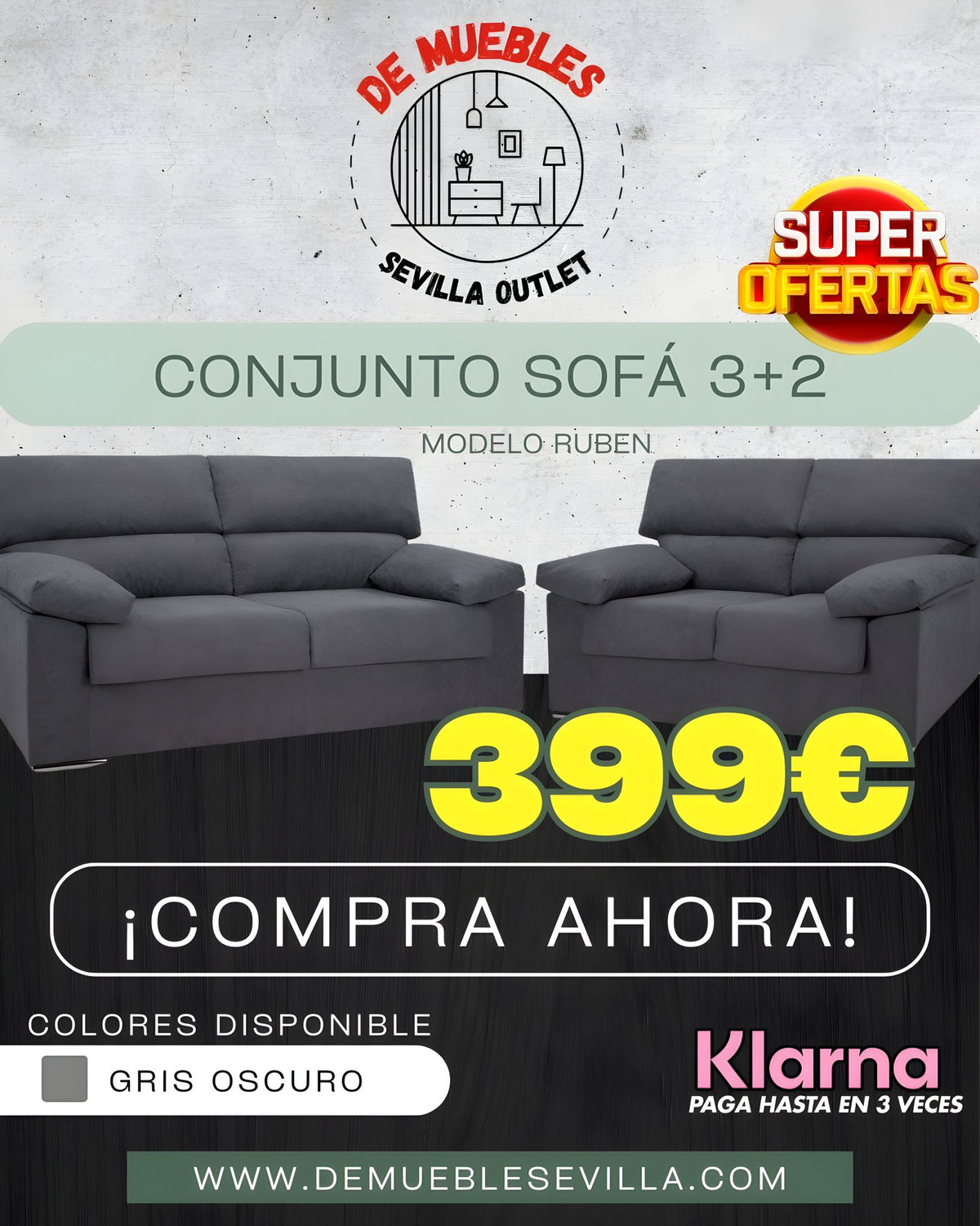 SOFA 3+2 RUBEN